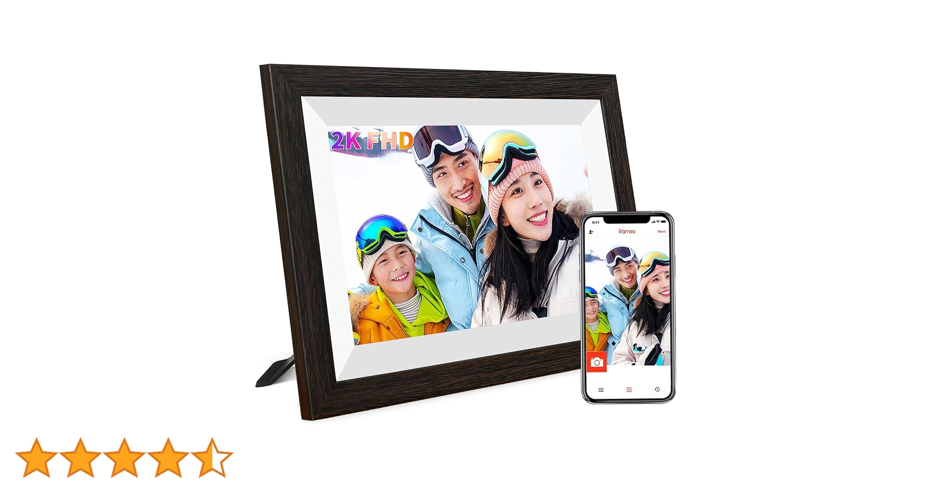 デジタルフォトフレーム 10.1インチ 2K 64GB タッチ wifi アプリ デジタルフォトフレーム 10.1インチ 2K 64GB タッチ wifi アプリ